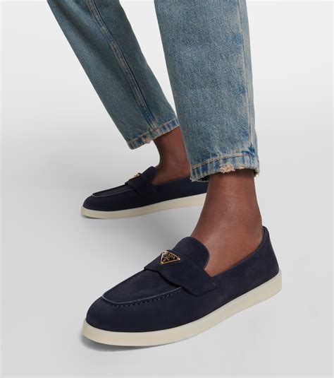 saint tropez suede loafers